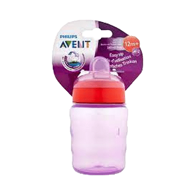 Philips Avent Classic Spout Cup For 12m+ Pink And Purple