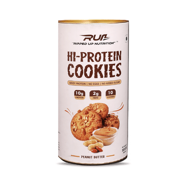 Ripped Up Nutrition Hi-Protein Cookies Peanut Butter