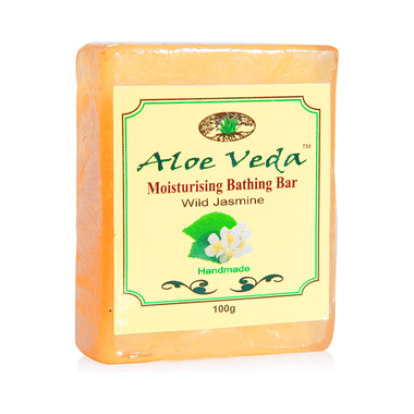 Aloe Veda Moisturising Bathing Bar Wild Jasmine