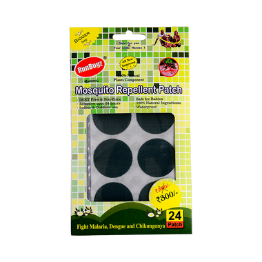 Runbugz Mosquito Repellent Patch Green