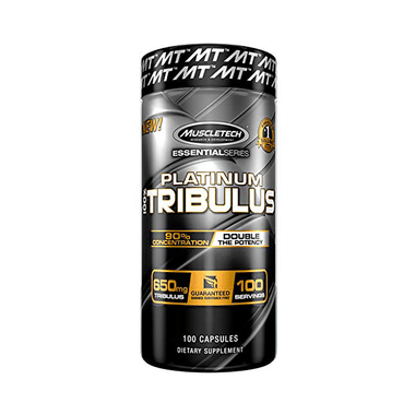 Muscletech Essential Series 100% Platinum Tribulus 650mg Capsule