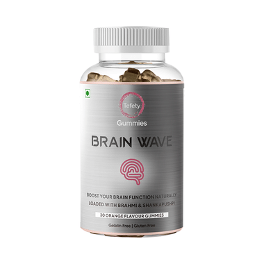 Tefety Brain Wave Gummies Orange