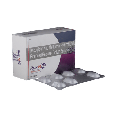 Riax-M XR 5mg/1000mg Tablet