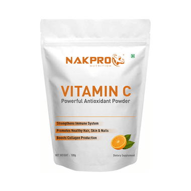 Nakpro Nutrition Vitamin C Powerful Antioxidant Powder