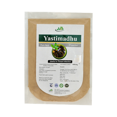 Jain Yastimadhu (Licorice/Mulethi) Powder