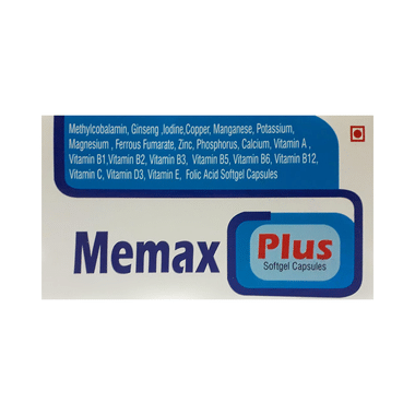 Memax Plus Softgel Capsule