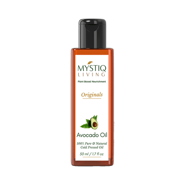 Mystiq Living Avocado for Hair, Face and Skin | Cold Pressed, 100% Pure and Natural Oil