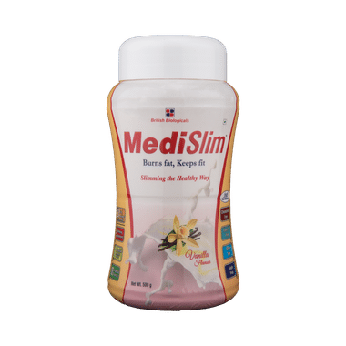 Medislim Powder For Fat Metabolism & Weight Management | Flavour Vanilla