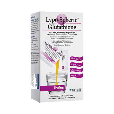 Livon Lypo-Spheric Glutathione Sachet (5.4ml Each)