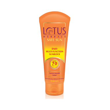 Lotus Herbals Safe Sun Daily Multi-Function Sunblock SPF 70 PA+++