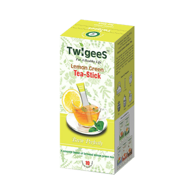 Nature & Nurture Twigees Lemon Green Tea Stick