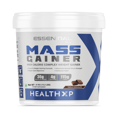 HealthXP Mass Gainer Triple Chocolate