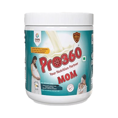 Pro360 Mom Protein Supplement For Pregnancy & Lactation | No Added Sugar | Flavour French Vanilla