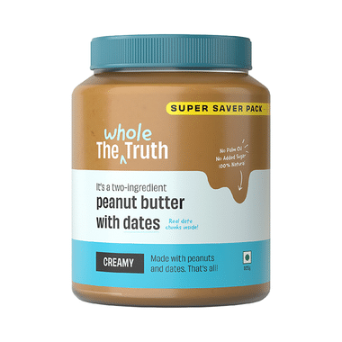 The Whole Truth Peanut Butter With Dates Creamy Super Saver Pack