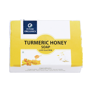 Future Organics Turmeric Honey Soap With Goat Milk