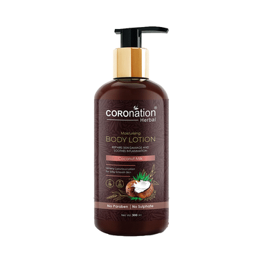 Coronation Herbal Coconut Milk Moisturising Body Lotion (300ml Each)