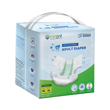 Carent Anti Bacterial Adult Diaper (10 Each) XL