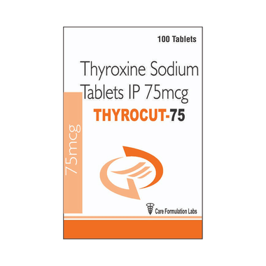 Thyrocut 75mcg Tablet