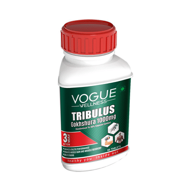 Vogue Wellness Tribulus Gokhshura 1000mg (60 Each)