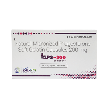 LPS 200 Soft Gelatin Capsule