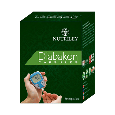 Nutriley CRD Ayurveda Diabakon  Capsule