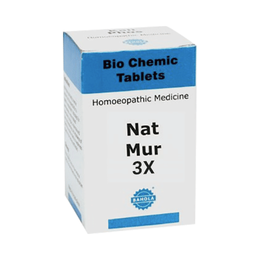 Bahola Nat Mur Biochemic Tablet 3X