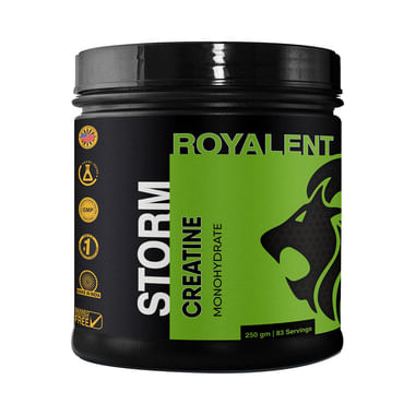 Royalent Storm Creatine Monohydrate Powder Unflavoured