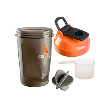 AS-IT-IS Nutrition Protein Shaker Bottle With Scoop (30g) & Mixer Ball