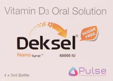 Deksel Nano 60000IU Syrup (5ml Each) Sugar Free