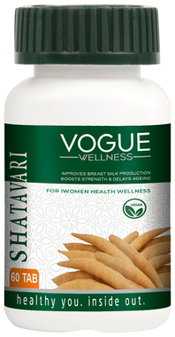 Vogue Wellness Shatavari Tablet Vogue Wellness Shatavari Tablet