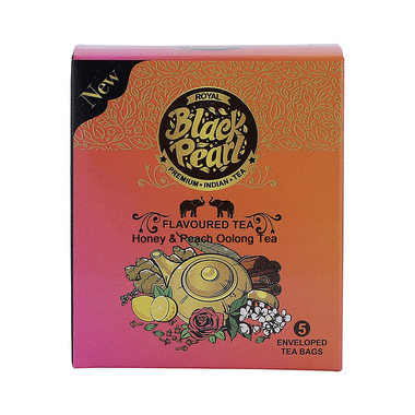 Royal Black Pearl Honey And Peach Oolong Flavoured Tea