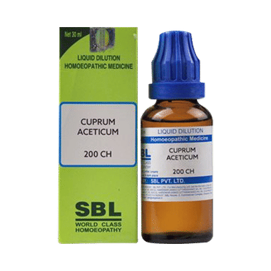 SBL Cuprum Aceticum Dilution 200 CH