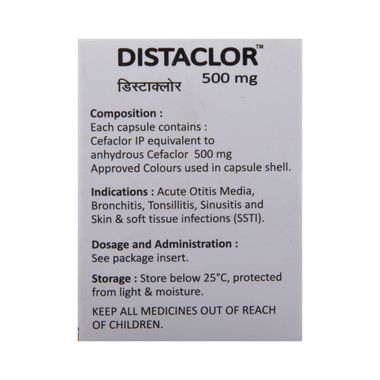 Distaclor 500mg Capsule