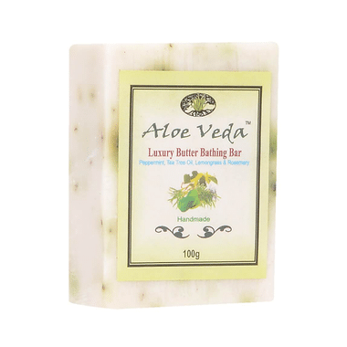 Aloe Veda Peppermint Tea Tree Oil Lemongrass And Rosemary Luxury Butter Bar