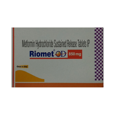 Riomet OD 850mg Tablet SR