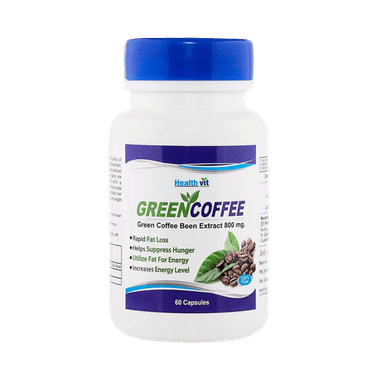 HealthVit Green Coffee 800mg Capsule