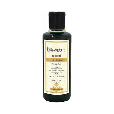 Khadi Organique Natural Hair Cleanser Neem Sat