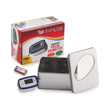 EASYCARE German Tech EC250E Fingertip Pulse Oximeter Blue