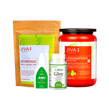 Jiva Ayurveda Healthcare Pack with Sugar Free Chyawanprasha