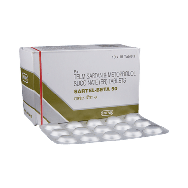 Sartel-Beta 50 Tablet ER