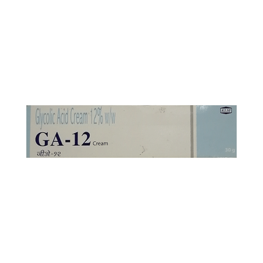 Ga -12 Glycolic Acid Cream