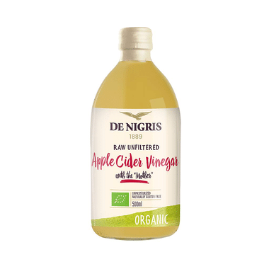 De Nigris Organic Raw Unfiltered Apple Cider Vinegar With The Mother