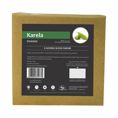 Herb Essential Karela (Momordica Charantia) Powder