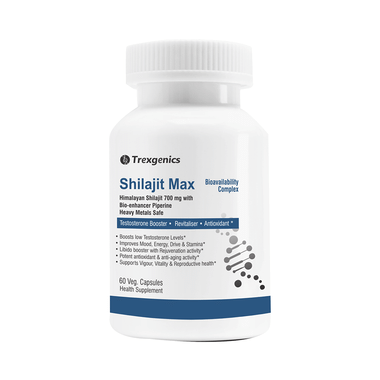 Trexgenics Shilajit Max Veg Capsule