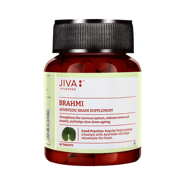 Jiva Brahmi Tablet | Supports Brain Health