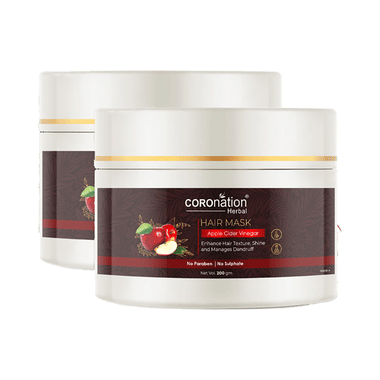 Coronation Herbal Apple Cider Vinegar Hair Mask (200gm Each)