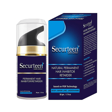 Securteen Natural Permanent Hair Inhibitor Retarder