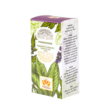 Vrinda Frankincense Aromatic & Therapeutic Essential Oil