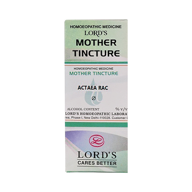 Lord's Actaea Rac Mother Tincture Q