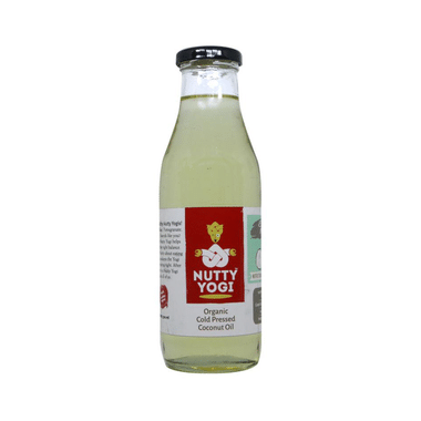 Nutty Yogi Organic Cold Pressed Coconut Oil